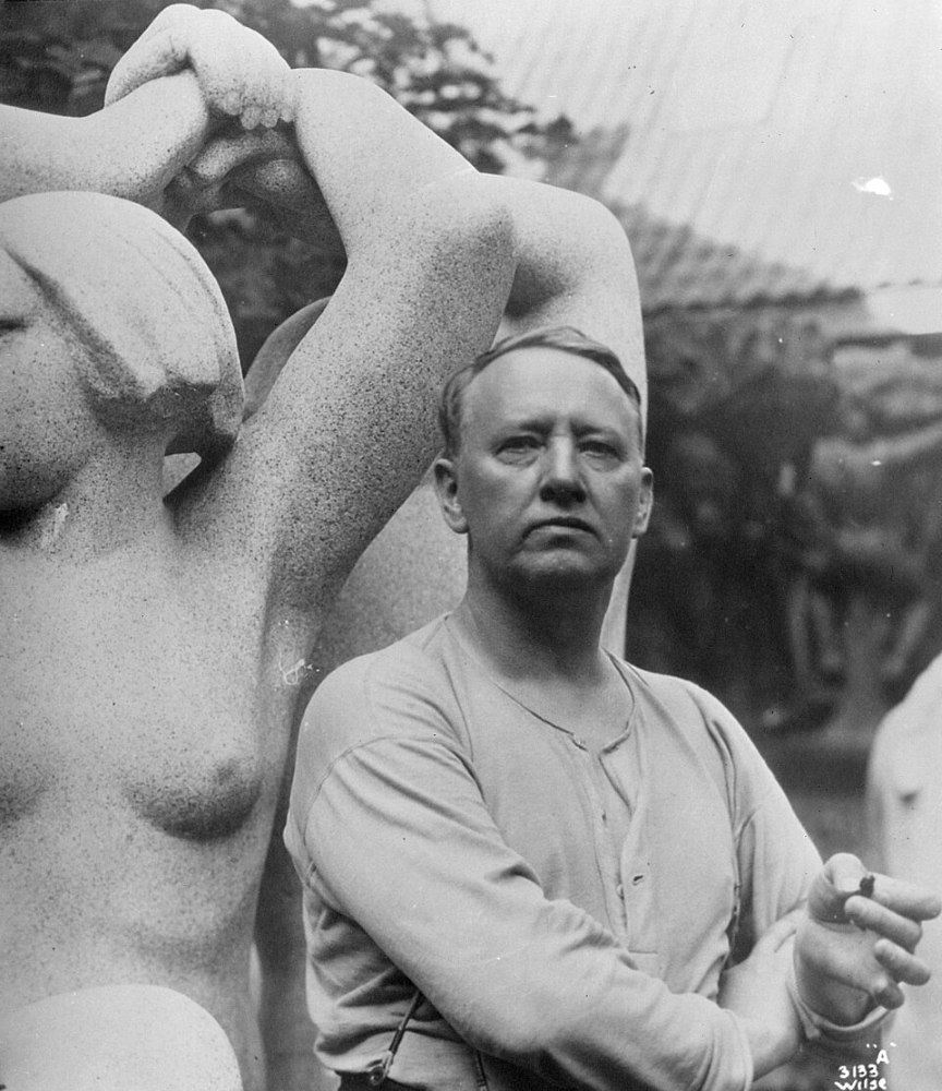 Vigeland-Sculpture-Park Oslo-Gustav-Vigeland-1929