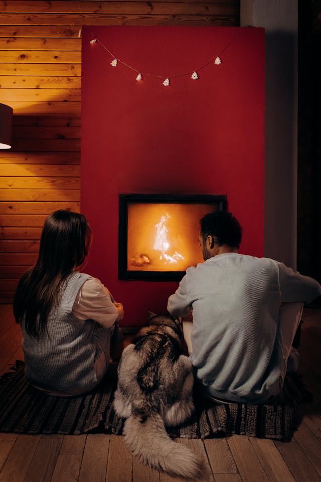 Cozy-fireplace-Image by Mikhail Nilov