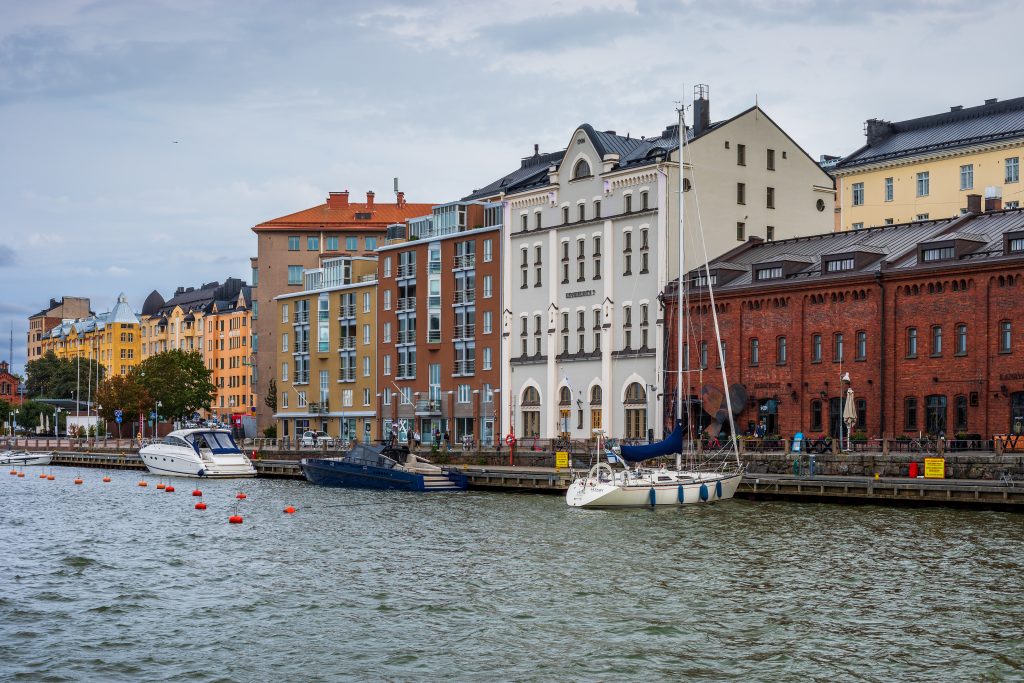 Katajanokka waterfront, photo by Simo Räsänen