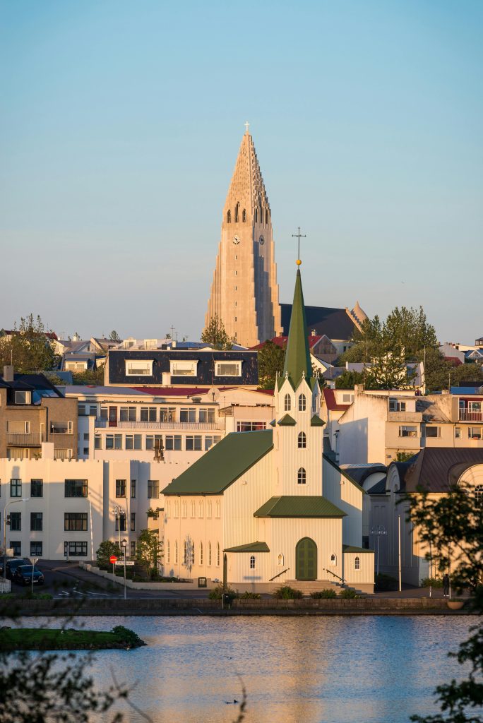 Hallgrimskirkja-Church-Reykjavik-away-view