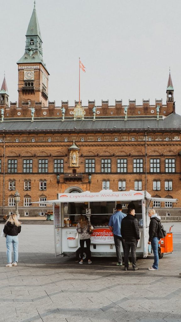 Nyhavn-Harbor-Copenhagen-food-stall